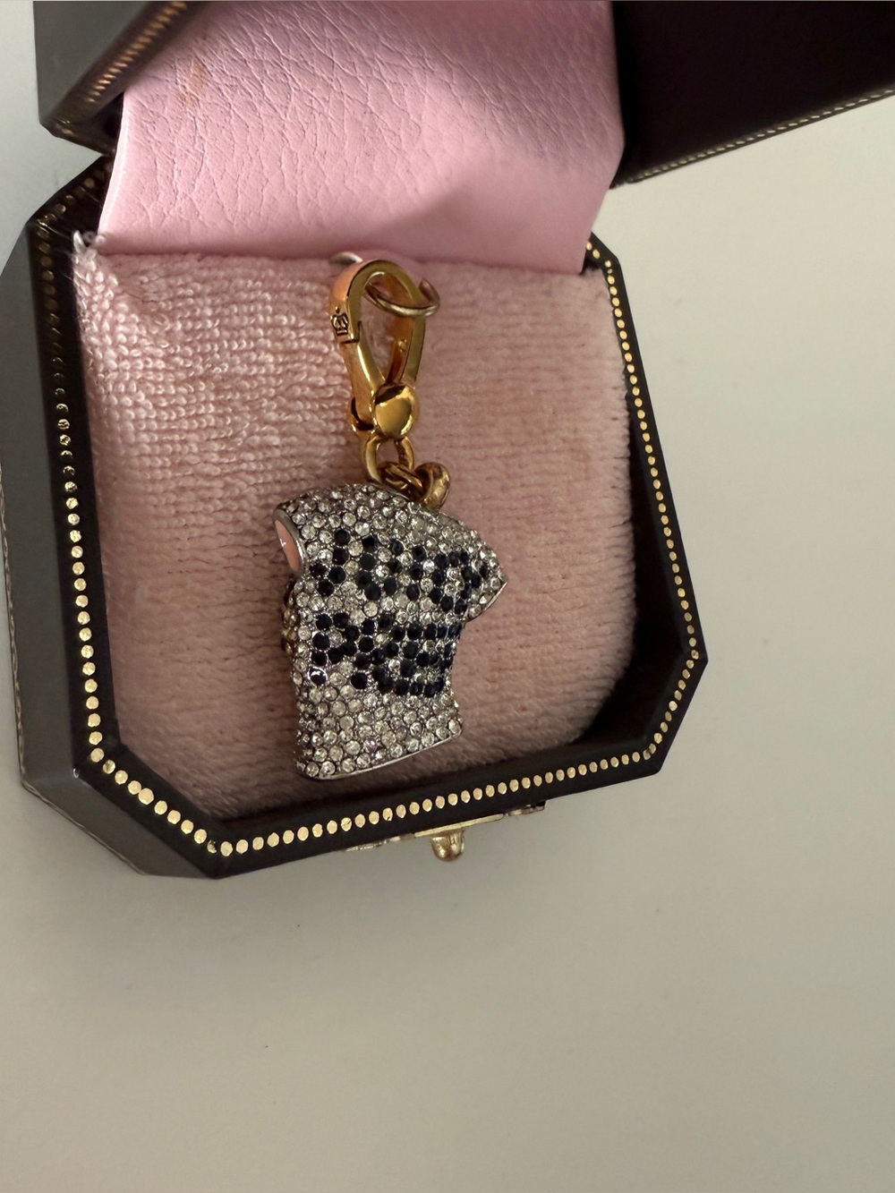 Juicy Couture Pave Tshirt charm - Picture 4 of 7